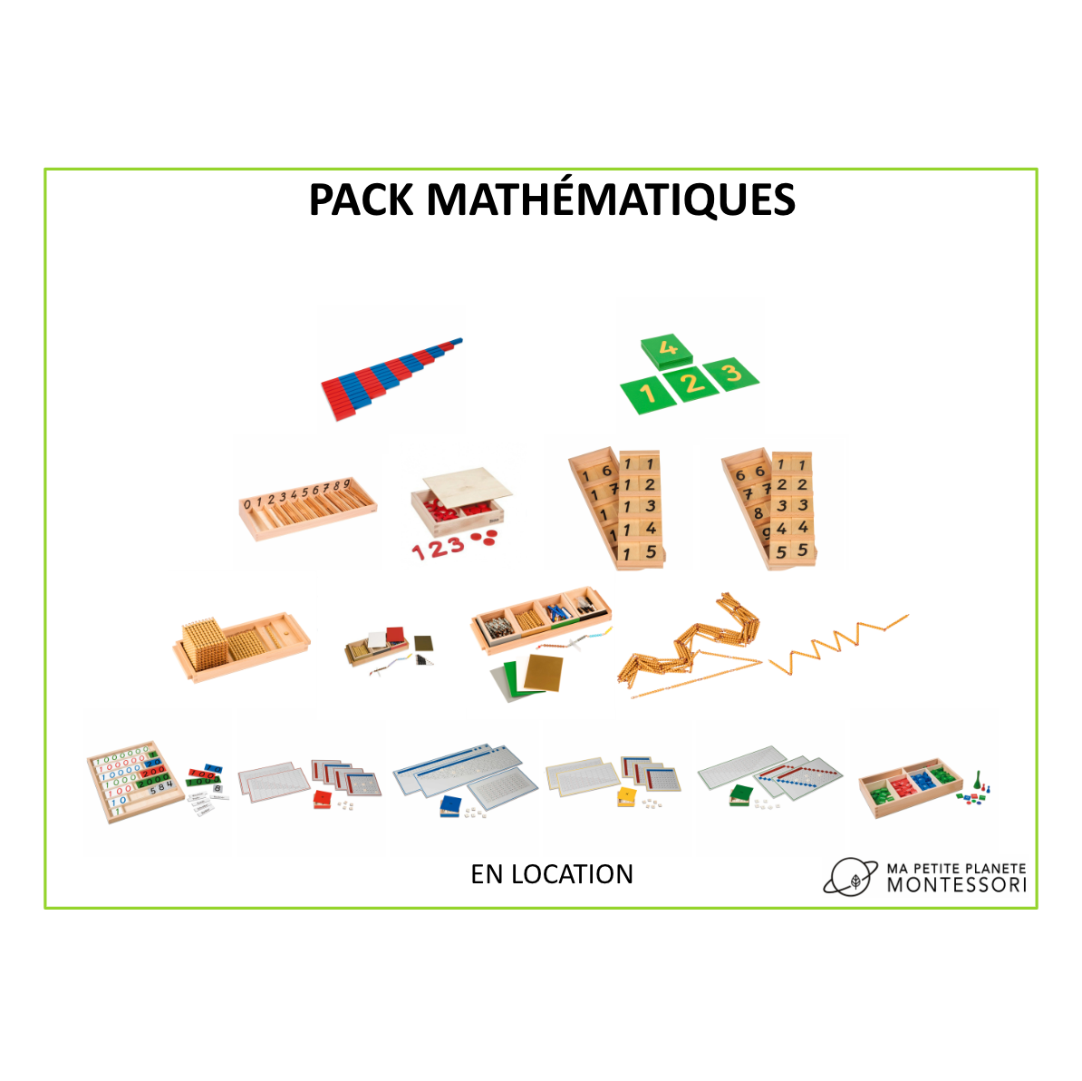 Pack location mathématiques