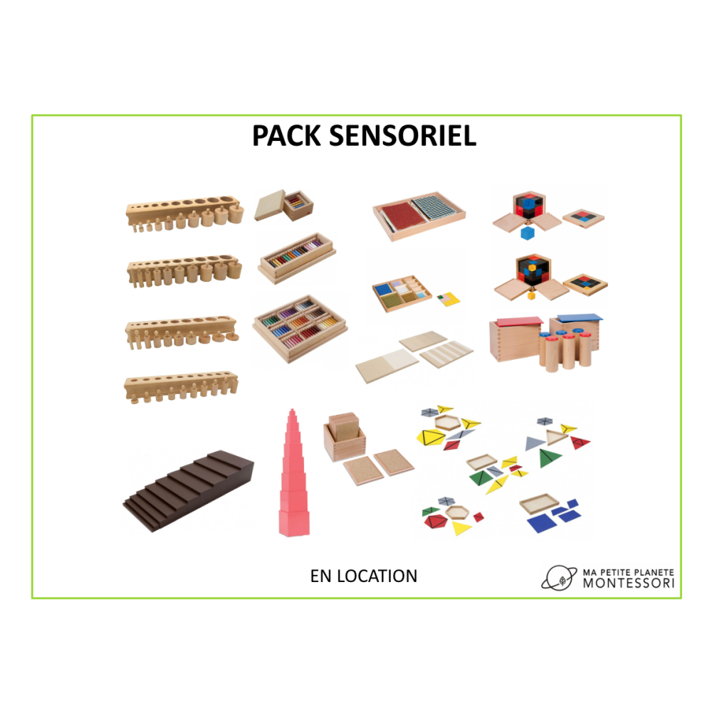 Pack location sensoriel